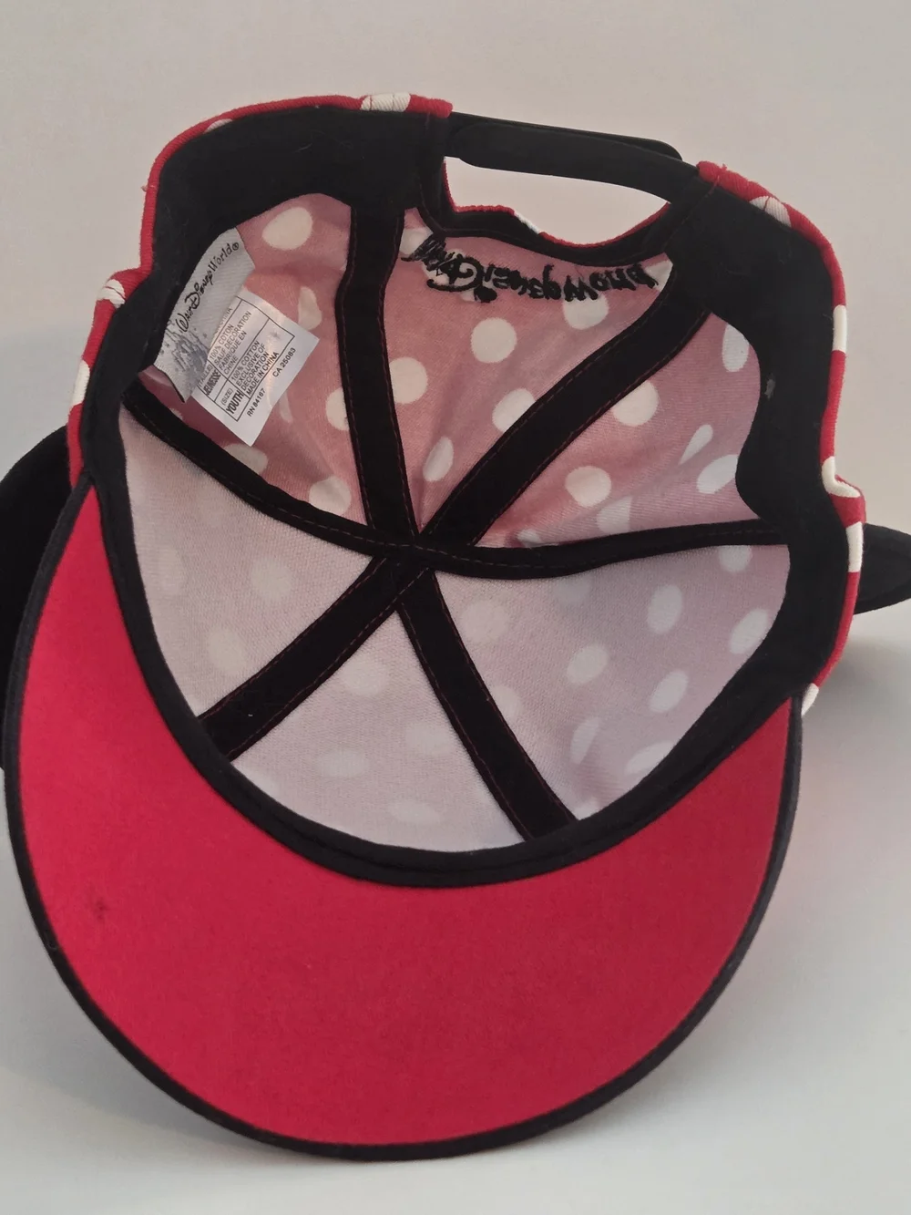 Red Polka Dot Minnie Mouse Ear Hat - Kids Costume